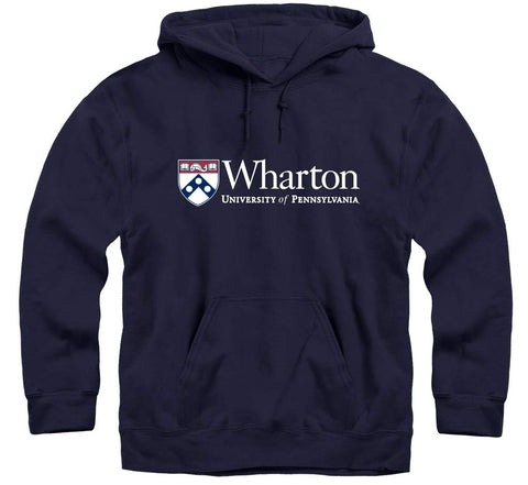 Penn Wharton Hooded Sweatshirt (Navy)