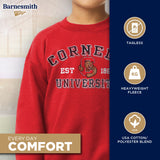 Cornell University Youth Crewneck Sweatshirt (Red)