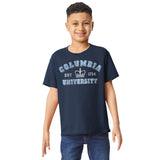 Columbia University Short-Sleeve Youth T-Shirt (Navy)