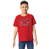 Cornell University Short-Sleeve Youth T-Shirt (Red)