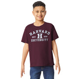 Harvard University Short-Sleeve Youth T-Shirt (Maroon)