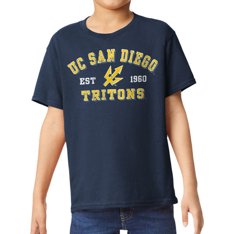 University of California - San Diego Short-Sleeve Youth T-Shirt (Navy)