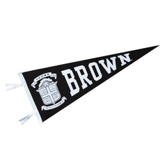 Kraft Pennant Banner Brown